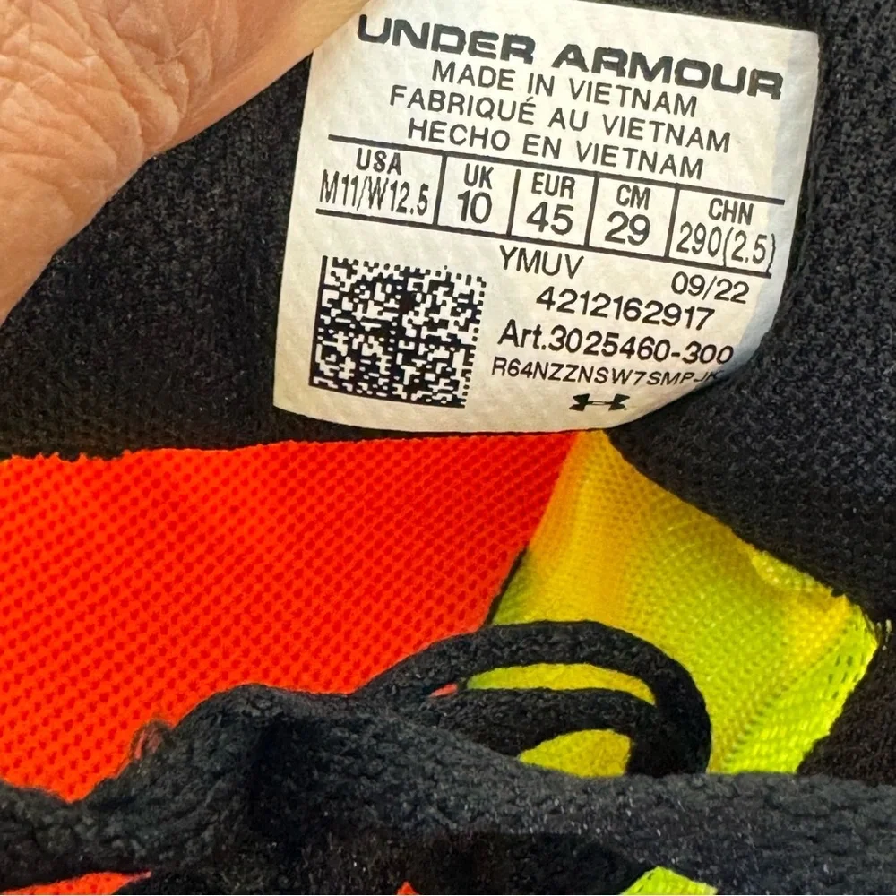 Under Armour vibrant yellow